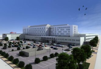 venue/architecture
Hospital renovado en Jalisco, México. Arquitectura moderna con helipuerto. Inversión en real estate para la ciudad.