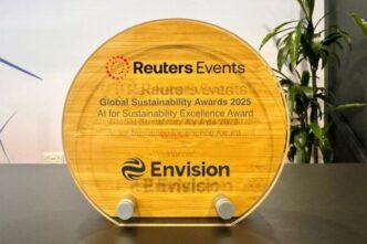 Premio de Envision Energy: Inteligencia Artificial para la Sostenibilidad. Galardón de Reuters Events en los Global Sustainability Awards 2025.
