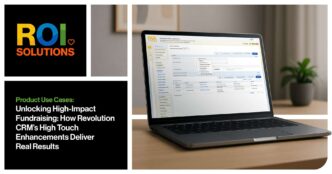 ROI Solutions muestra la revolución tecnológica de acceso inteligente en un portátil, destacando su impacto en el retorno de inversión.