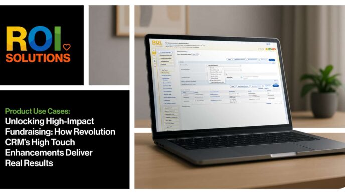 ROI Solutions muestra la revolución tecnológica de acceso inteligente en un portátil, destacando su impacto en el retorno de inversión.