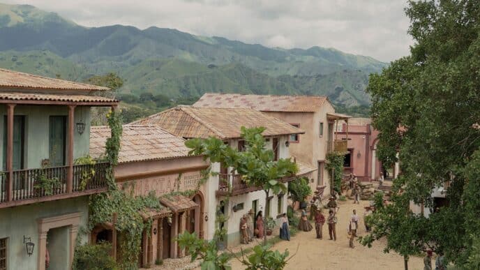 city/destination

Escena de Macondo, ciudad ficticia en Colombia, con arquitectura colonial y montañas. Destino Inmobiliare Summits LATAM.