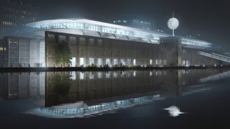 Venue/Architecture.

Diseño arquitectónico de MAD Architects para Inmobiliare Summits. Fábrica transformada en arca flotante. Conferencia real estate LATAM.