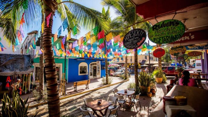 city/destination
Escena colorida en México, ideal para Inmobiliare Summits. Decoración festiva y ambiente relajado. Destino turístico clave en LATAM.