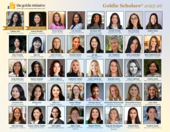 Roster de Mujeres Líderes en Real Estate, Goldie Scholars 2025-2026. Innovación y propósito en el liderazgo femenino de bienes raíces. Universidades.