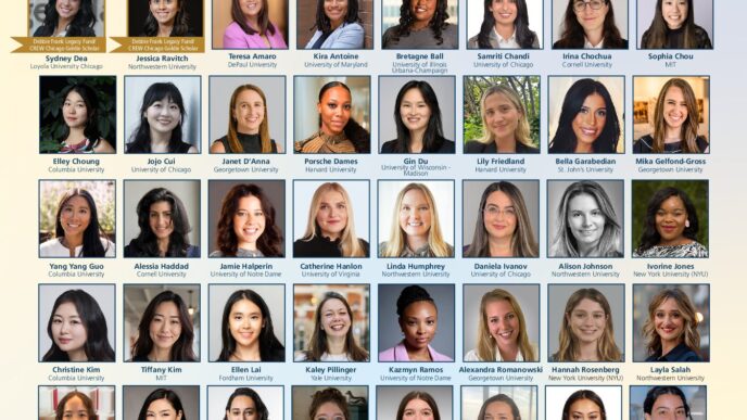 Roster de Mujeres Líderes en Real Estate, Goldie Scholars 2025-2026. Innovación y propósito en el liderazgo femenino de bienes raíces. Universidades.