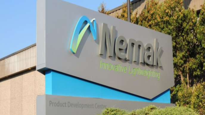 sponsors/branding

Let's analyze the image. It showcases the Nemak logo and branding.

Logo de Nemak, patrocinador clave en Inmobiliare Summits. Innovación en materiales para el sector inmobiliario en México y LATAM.