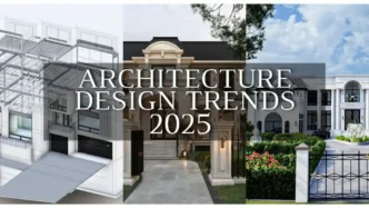 Diseños arquitectónicos 2025: Tendencias en nuevas tecnologías para arquitectura con casas modernas y elegantes en estilos diversos.