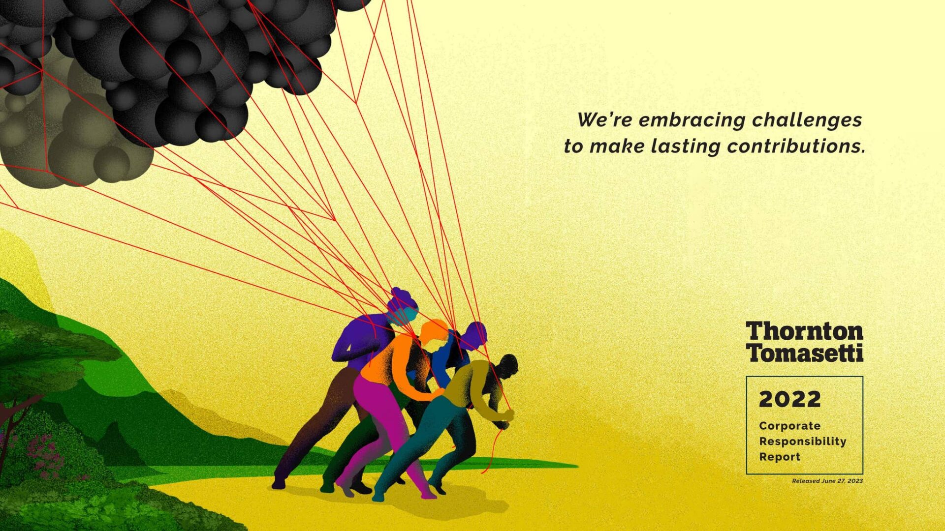 Sponsor Thornton Tomasetti en Inmobiliare Summits, real estate, LATAM. Reporte 2022 sobre responsabilidad corporativa y retos.