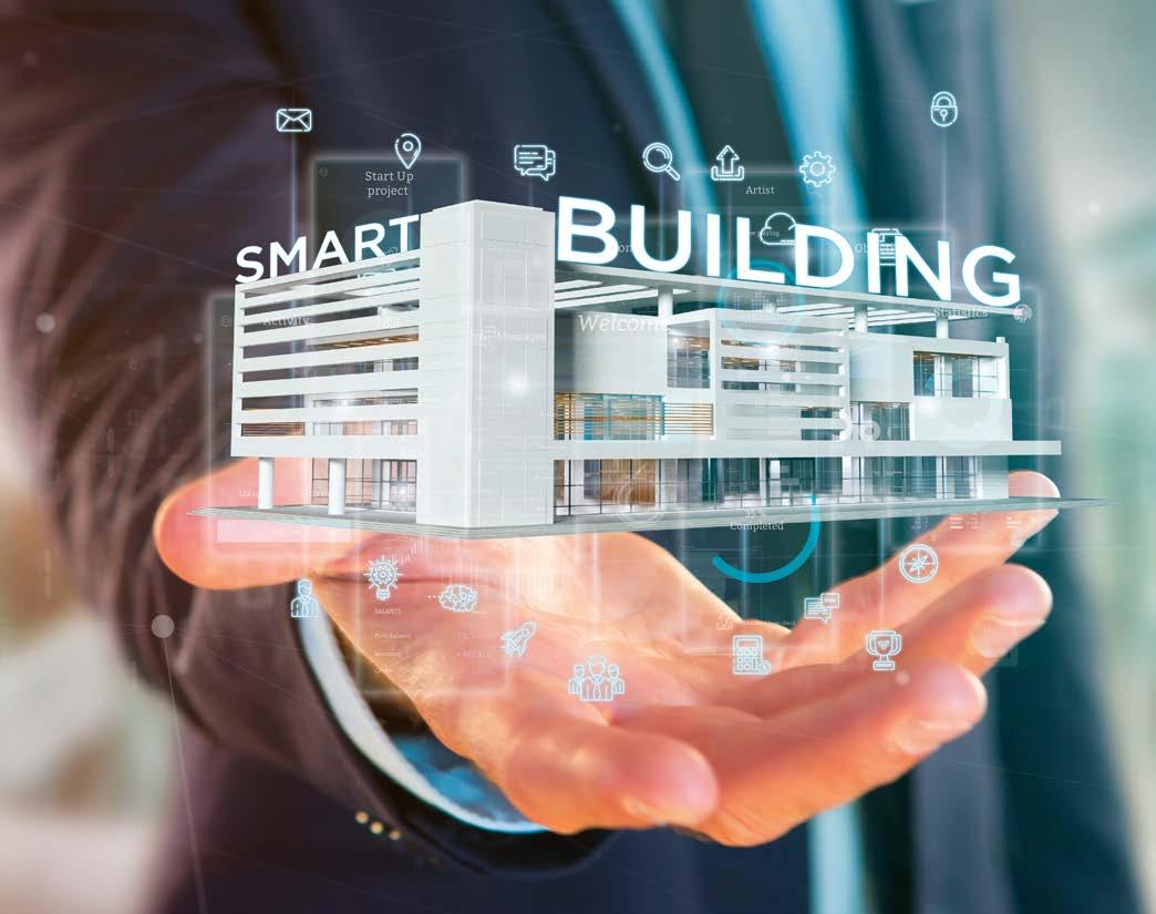 Venue/architecture.

Concepto de edificio inteligente en Inmobiliare Summits, conferencia de real estate en México. Diseño y tecnología para el futuro urbano LATAM.