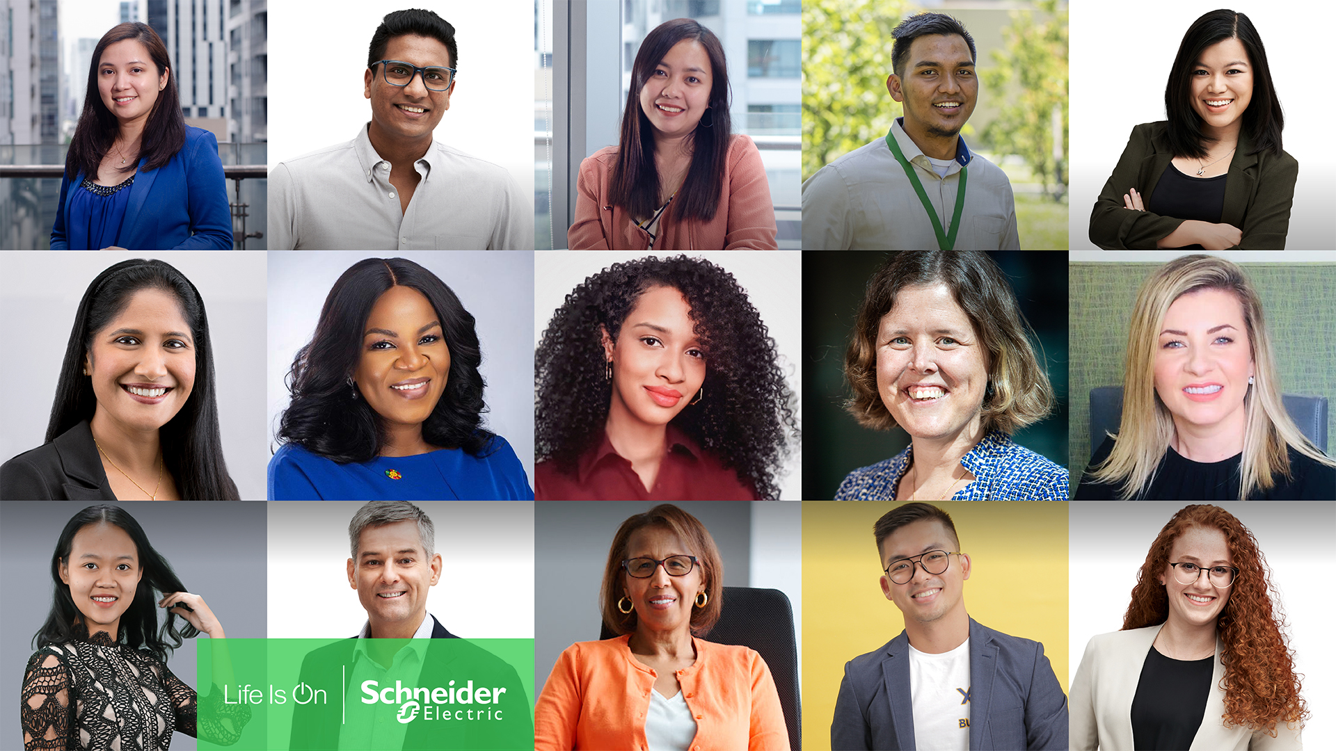 Speakers/headshot

Diversos oradores participan en Inmobiliare Summits México. Retratos de panelistas en conferencia de real estate. Patrocinador: Schneider Electric.