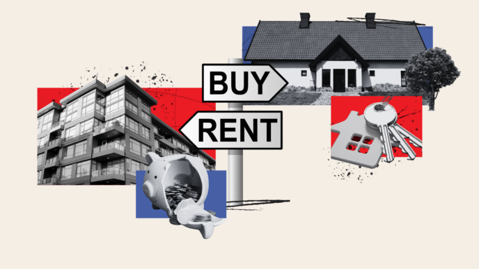 sponsors/branding
Collage conceptual sobre el mercado de bienes raíces: comprar o rentar. Inmobiliare Summitts analiza el sector inmobiliario en México y LATAM.