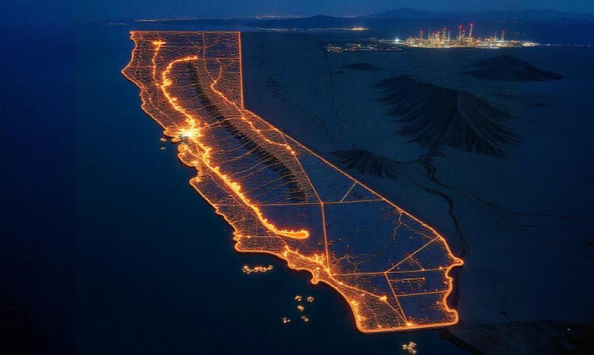 city/destination
California iluminada de noche. Destino clave para Inmobiliare Summits, conferencia de real estate en México y LATAM.