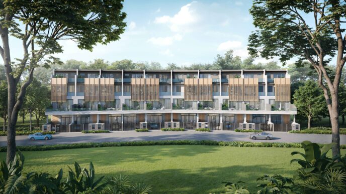 Venue/architecture.
Viviendas de lujo en EE.UU. con diseño moderno y entorno natural. Inversiones en real estate impulsan el mercado. #InmobiliareSummits #LATAM