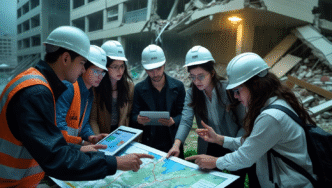 venue/architecture

Equipo de ingenieros revisa planos en sitio de construcción tras desastre. Expertos en real estate y construcción analizan proyecto. Inmobiliare Summits.