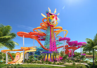 venue/architecture
Diseño de parque acuático en México, presentado en Inmobiliare Summits. Toboganes coloridos y arquitectura temática destacan en este proyecto de entretenimiento.