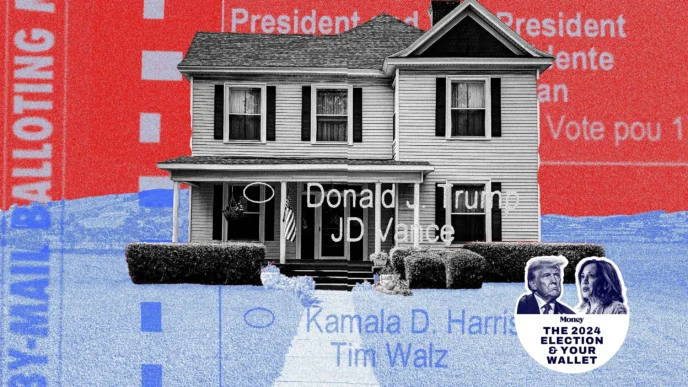 Ilustración sobre las elecciones de 2024 y su impacto en el sector vivienda. Análisis de real estate en Inmobiliare Summits México.