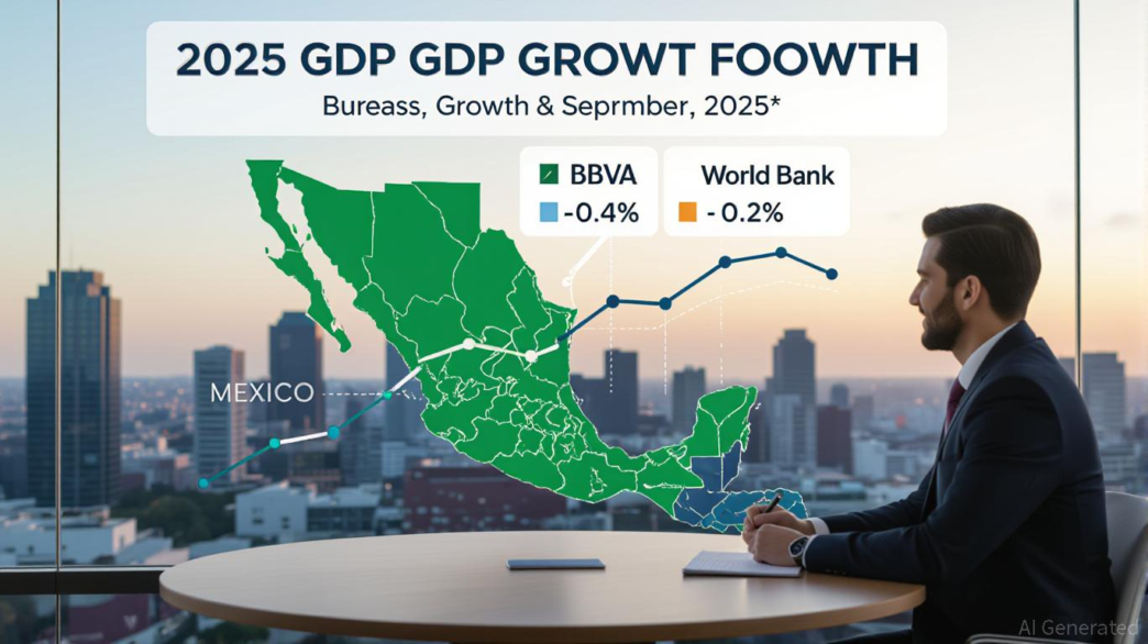 Ciudad de México y análisis del PIB en 2025. Gráficos de BBVA y Banco Mundial. Inmobiliare Summits, conferencia de real estate LATAM.