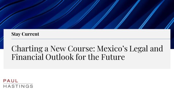 Sponsors/branding.

Paul Hastings, patrocinador de Inmobiliare Summits, presenta perspectivas legales y financieras para el futuro de México en el sector real estate.