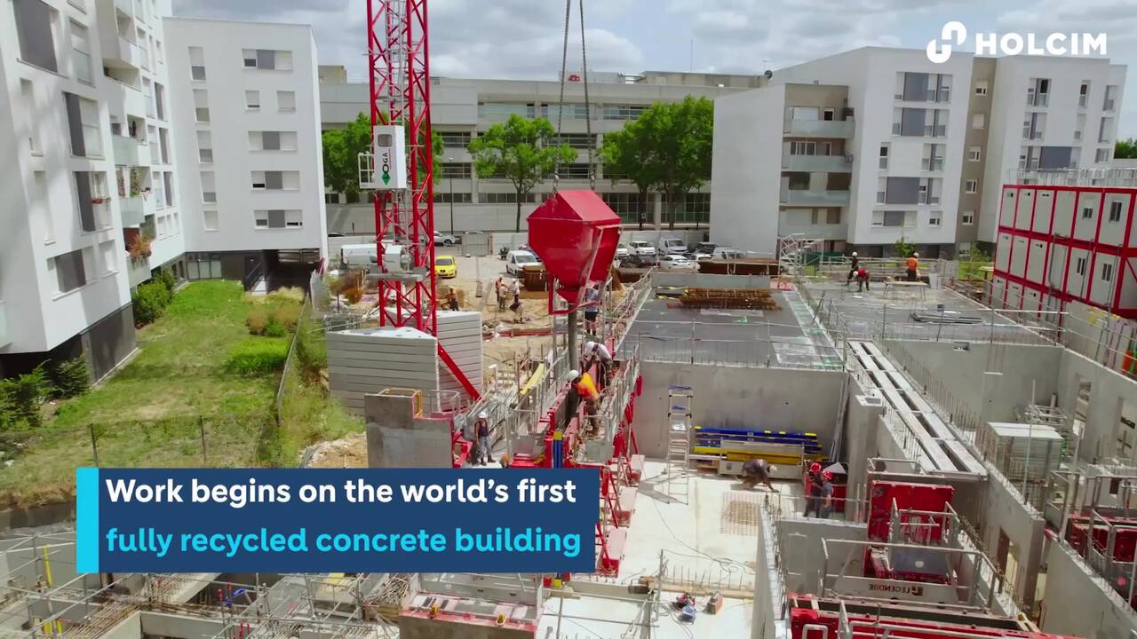 Venue/architecture.
Construcción de Recygénie, primer edificio de hormigón reciclado en Francia. Holcim, patrocinador Inmobiliare Summits, impulsa la innovación en real estate.