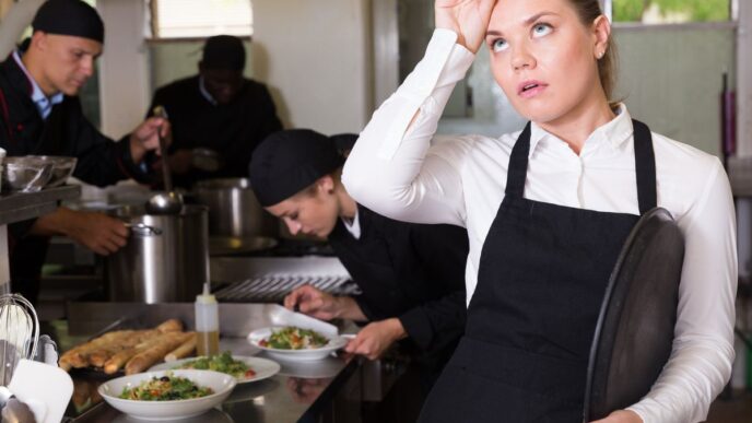 Here's my response:

networking/expo
Equipo de cocina en pleno trabajo durante Inmobiliare Summits, un evento clave en el sector real estate en LATAM. El esfuerzo detrás de cada detalle.