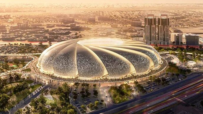 Venue/architecture.
Vista aérea del Estadio Akron, sede de Inmobiliare Summits. Un espacio clave para el sector real estate en México y LATAM.