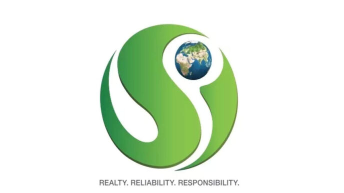 Logo de Signature Global en verde, mostrando un globo terráqueo. Reduce deuda y expande negocio con debentures en el sector inmobiliario.