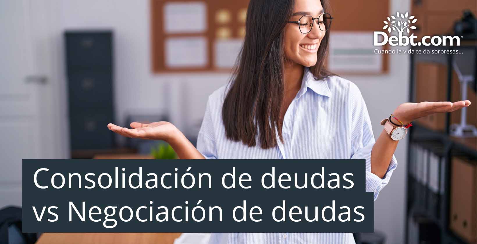 speakers/headshot

Mujer sonriente presenta opciones financieras de Debt.com. Consolidación vs negociación de deudas para el sector inmobiliario. Conferencia Inmobiliare Summits.