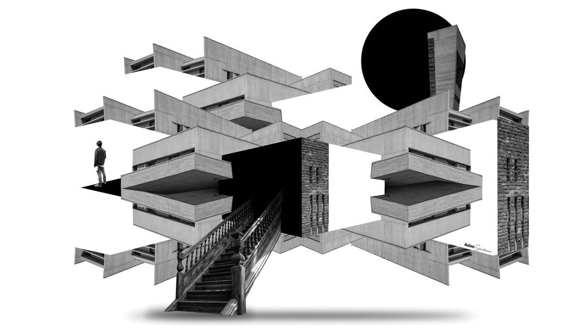 venue/architecture

Diseño arquitectónico abstracto en blanco y negro. Escaleras y figura humana. Inmobiliare Summits presenta arquitectura innovadora. #realestate #conference