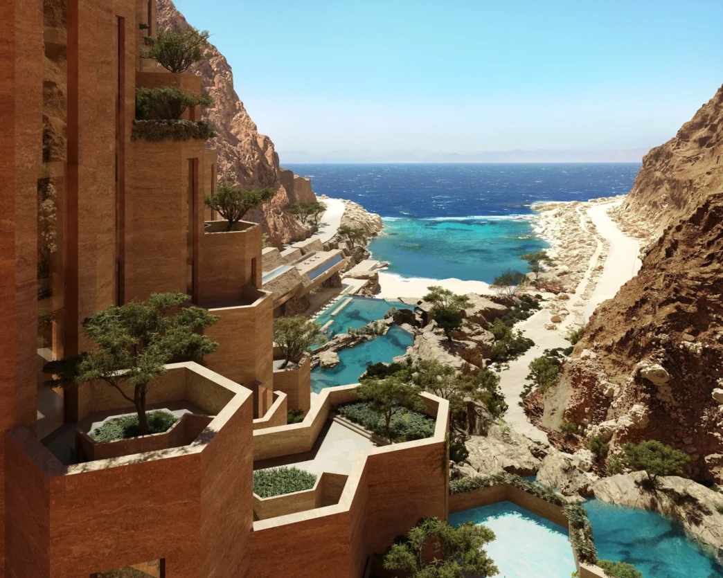 Venue/architecture

Siranna, un exclusivo hotel en NEOM, Arabia Saudita, presentado en Inmobiliare Summits. Arquitectura innovadora en el real estate.