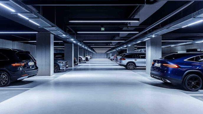 venue/architecture

Estacionamiento subterráneo con coches en Estadio Quzhou, sede deportiva de MAD Architects. Diseño moderno para Inmobiliare Summits, China.