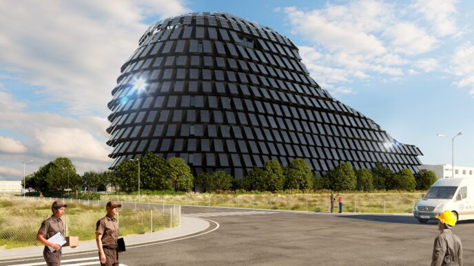 venue/architecture
Arquitectura futurista en México, posible sede de Inmobiliare Summits. Diseño innovador para eventos de real estate en LATAM.