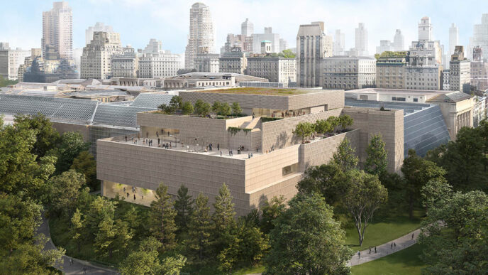 venue/architecture
Edificio residencial presentado en Inmobiliare Summits, un proyecto de Frida Escobedo en Estados Unidos. Arquitectura urbana en la ciudad.