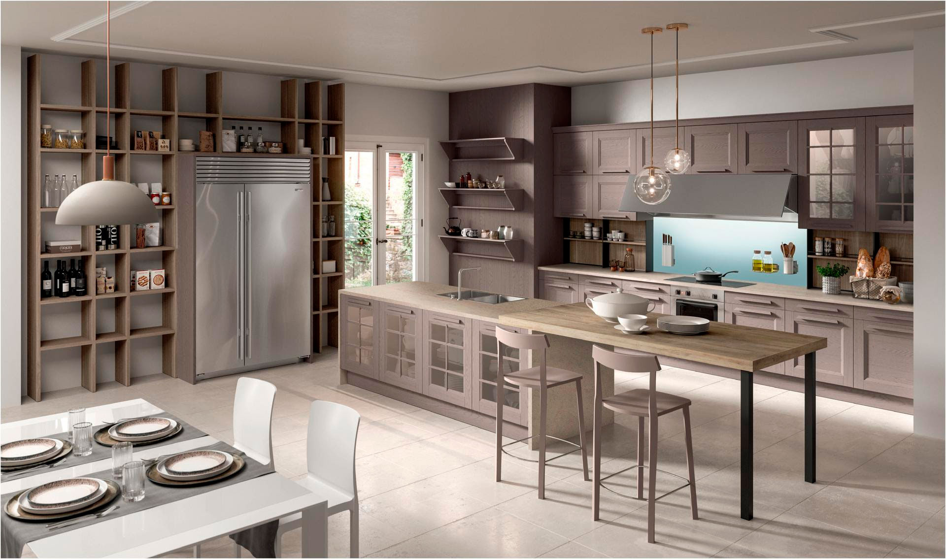 venue/architecture

Diseño de cocina moderna en Inmobiliare Summits, con muebles minimalistas y electrodomésticos de alta gama. Espacio funcional y elegante.