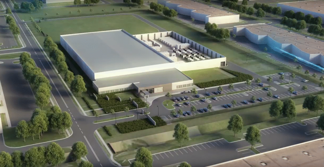 Visualización 3D de arquitectura de datos en real estate, mostrando la integración de sistemas para optimizar la gestión inmobiliaria moderna.