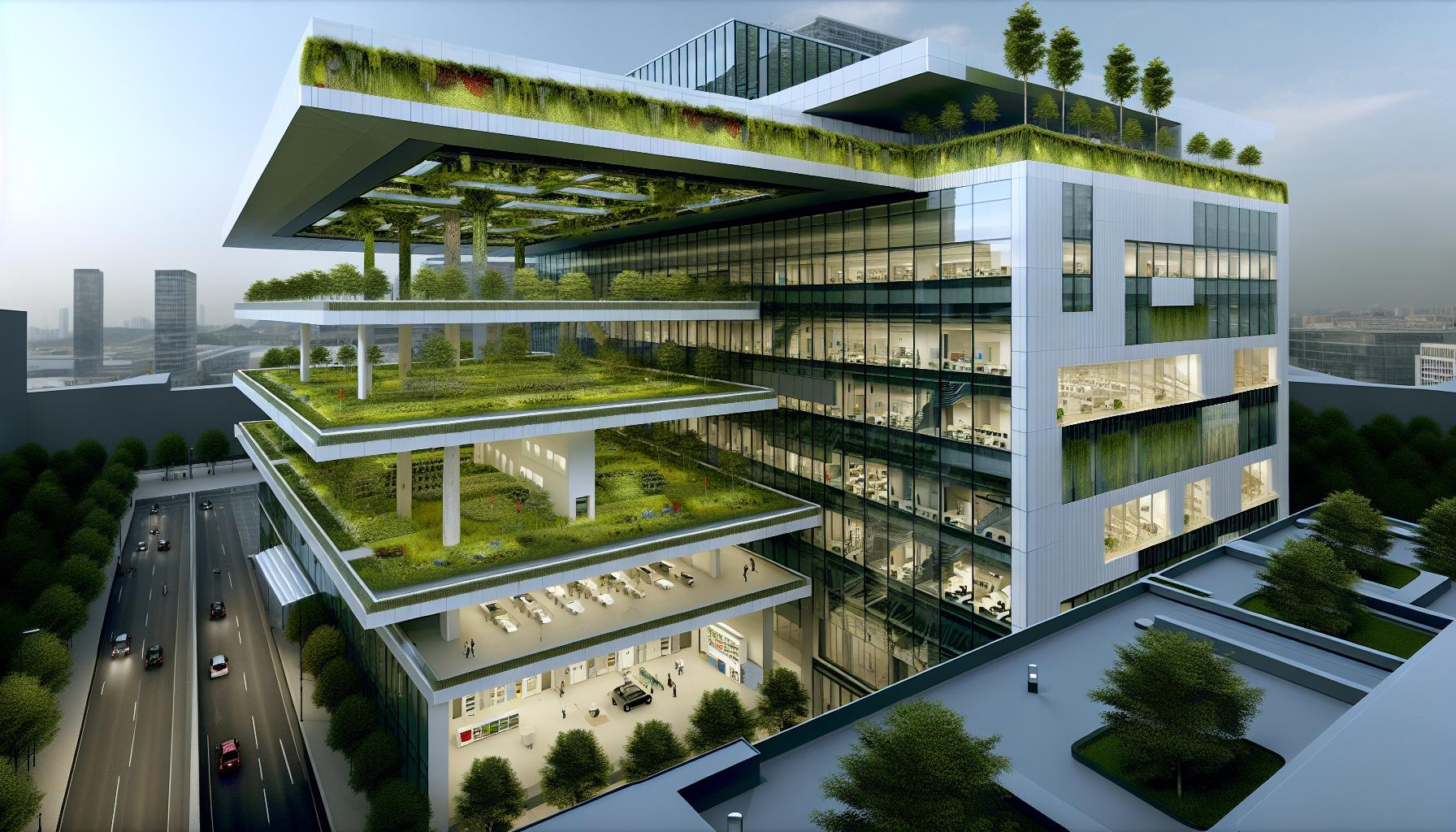 venue/architecture
Edificio sustentable con vidrio electrocrómico, diseño innovador en Inmobiliare Summits, promoviendo la arquitectura sostenible en LATAM.