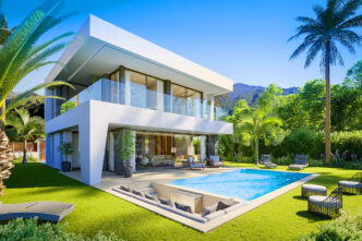 venue/architecture
Vivienda de lujo en España. Arquitectura moderna con piscina. Inmobiliare Summits destaca la inversión en real estate en LATAM.