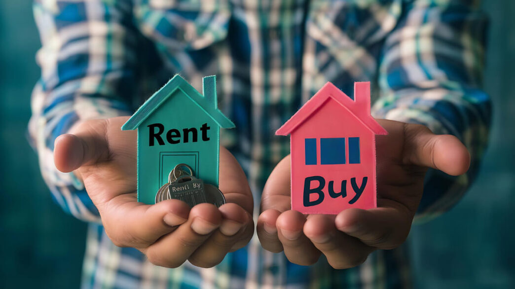 comprar más asequible que alquilar EE.UU.