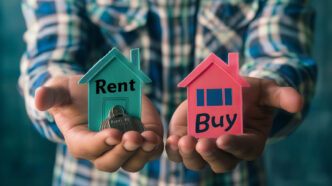 comprar más asequible que alquilar EE.UU.